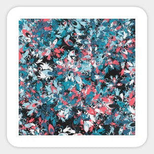 Floral pattern colourful Sticker